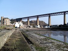 Bridge and Village from Slipway