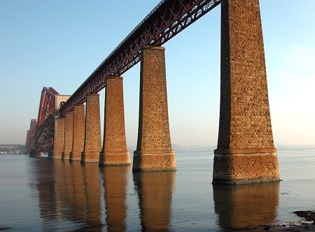 The Forth Rail bridge from South Queensferry